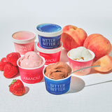 リッチ生チョコアイス6個セット / ビタービター・あまおう・ホワイトピーチ