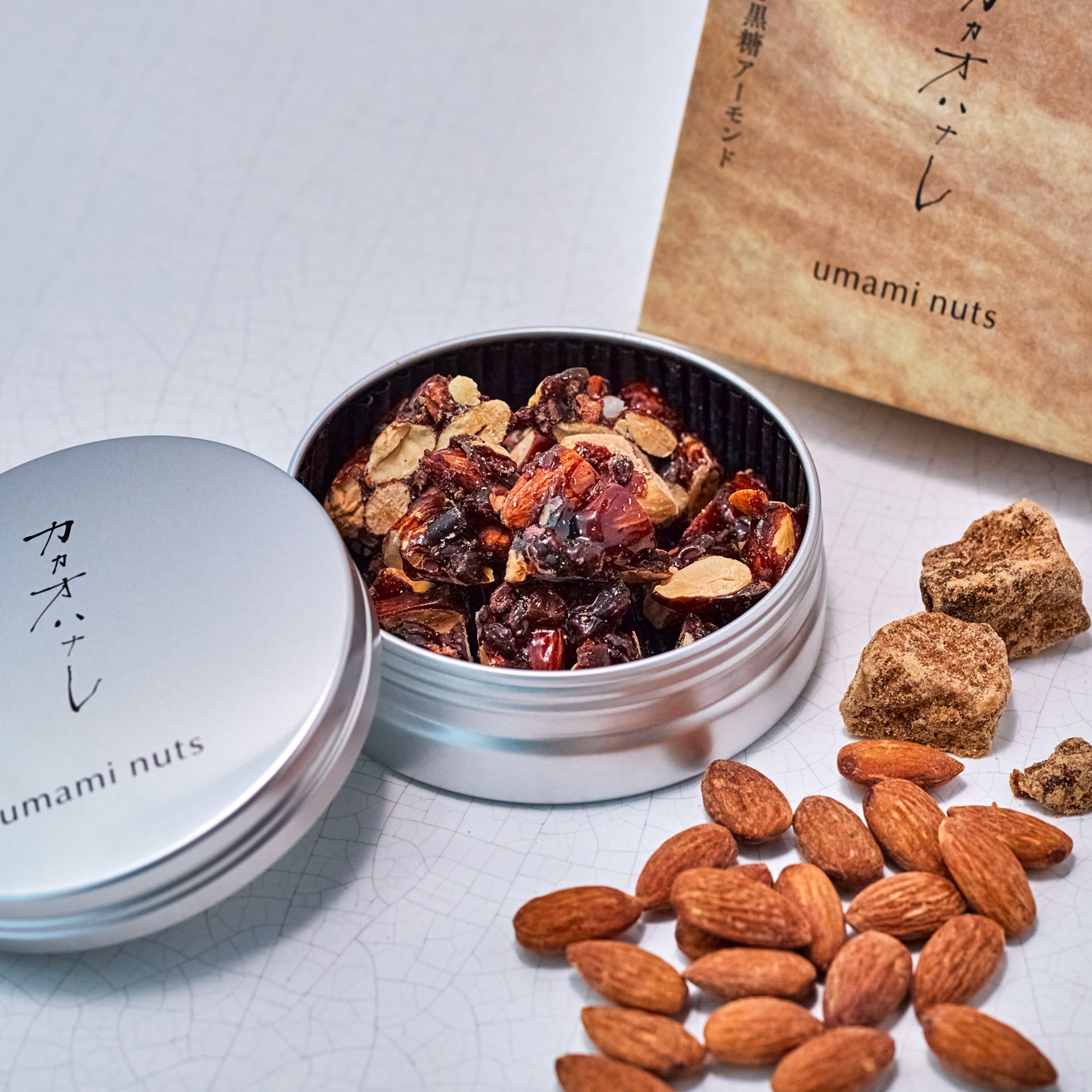 期間限定】umami nuts カカオニブと黒糖アーモンド｜メゾンカカオ