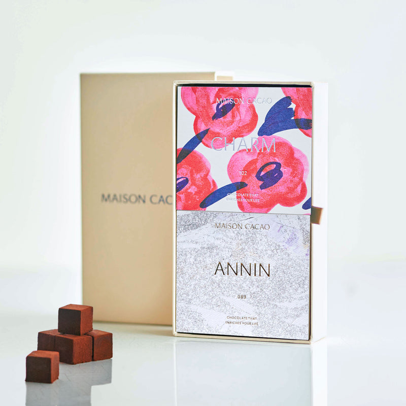【母の日限定】生チョコレート 2個ボックス CHARM & ANNIN
