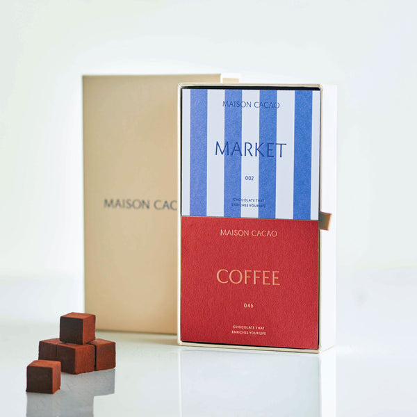 【期間限定】生チョコレート2個ボックス  MARKET & COFFEE