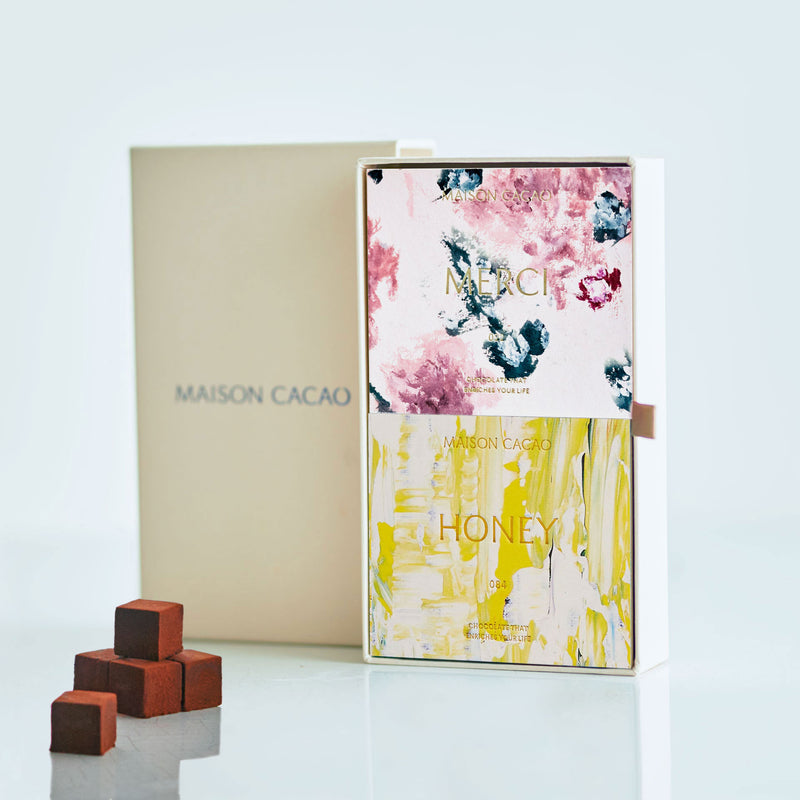 【母の日限定】生チョコレート 2個ボックス  MERCI & HONEY