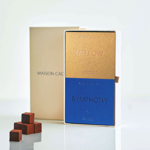 父の日限定】生チョコレート2個ボックス MELLOW & SYMPHONY｜メゾン