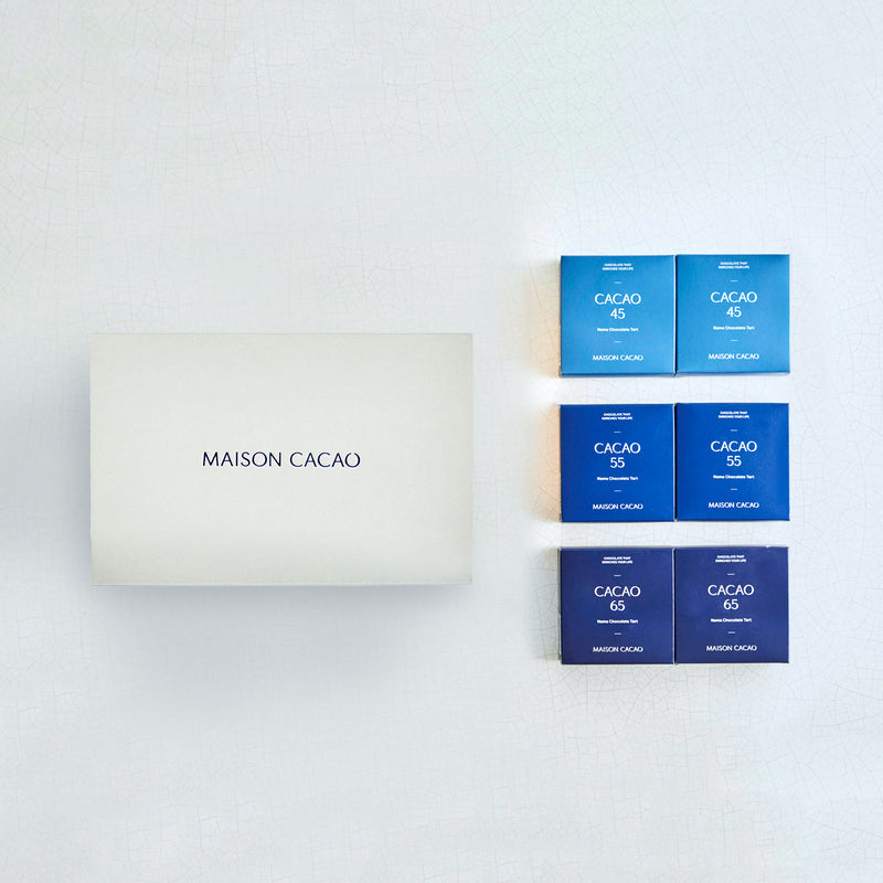 リッチ生チョコタルト3種6個（45・55・65％）