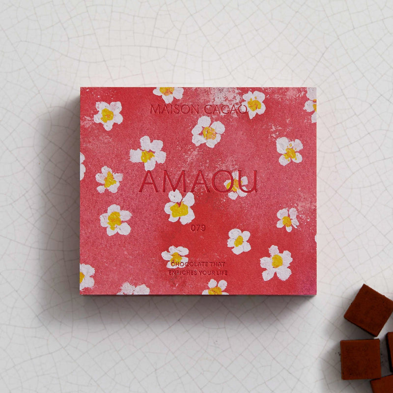 生チョコレート4個ボックス "Pink Valentine"