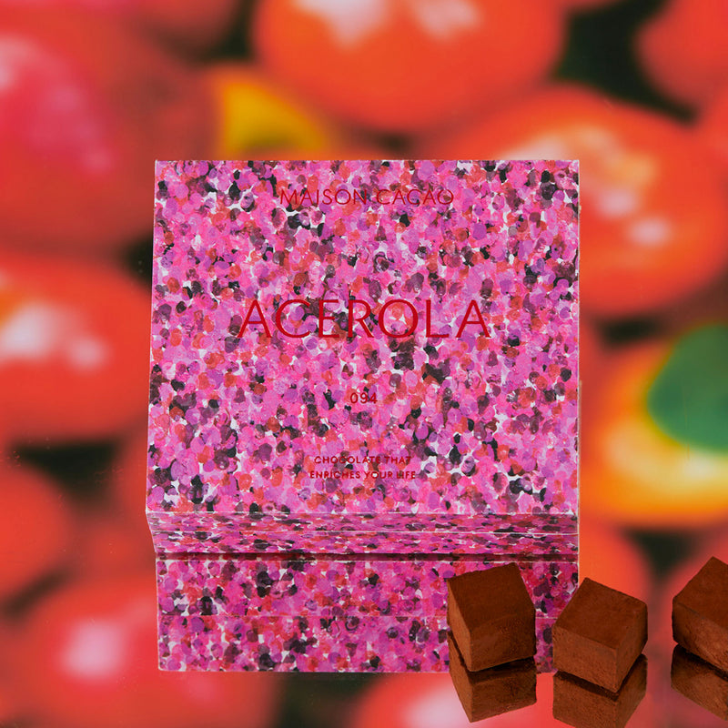 生チョコレート4個ボックス "Pink Valentine"