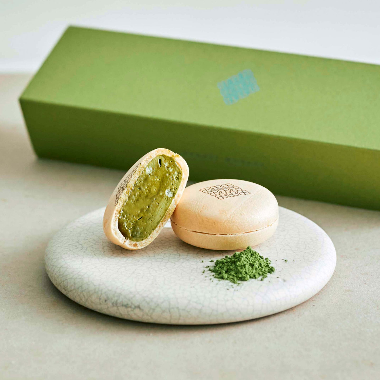 ハナレモナカ 抹茶 5個入り｜メゾンカカオ【公式】通販 オンラインショップ