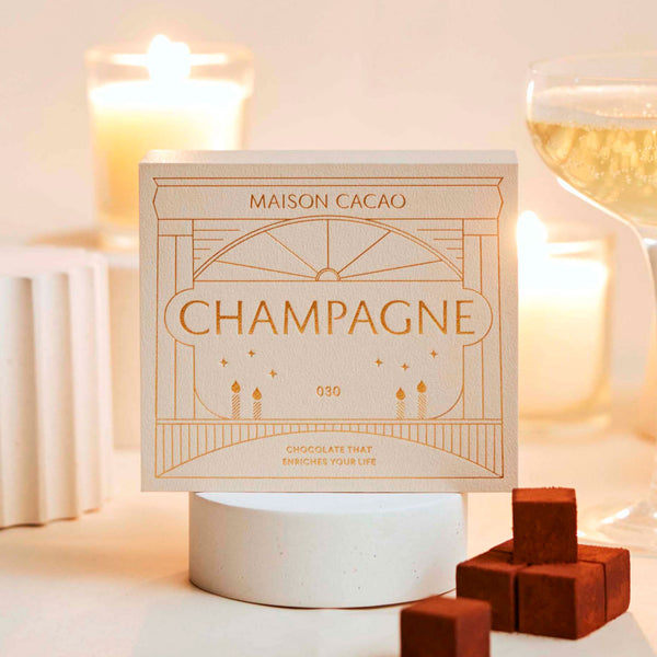【クリスマス限定】生チョコレート Noel "CHAMPAGNE / シャンパン"