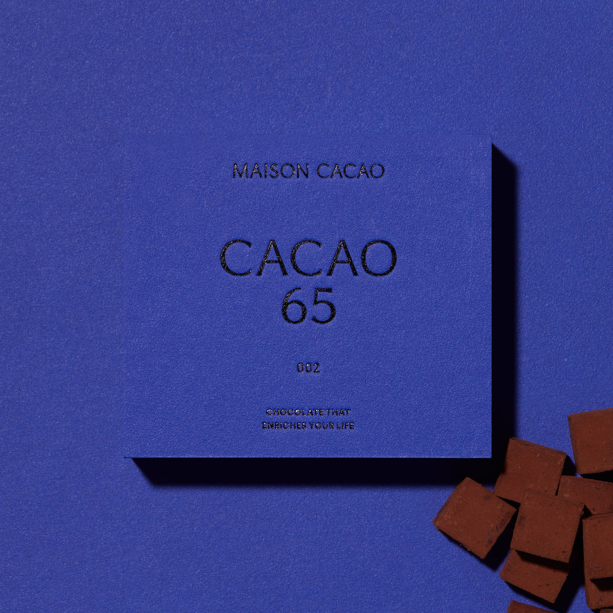チョコレートお取り寄せのおすすめ｜メゾンカカオ 生チョコレート“CACAO 65”