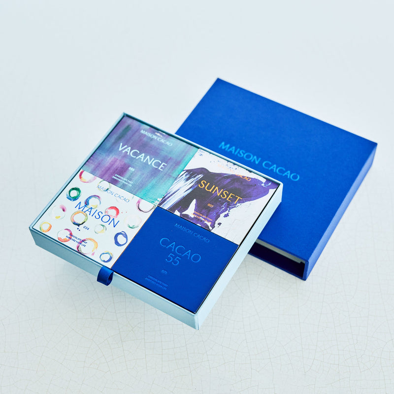 生チョコレート” BLUE ”4個箱セット